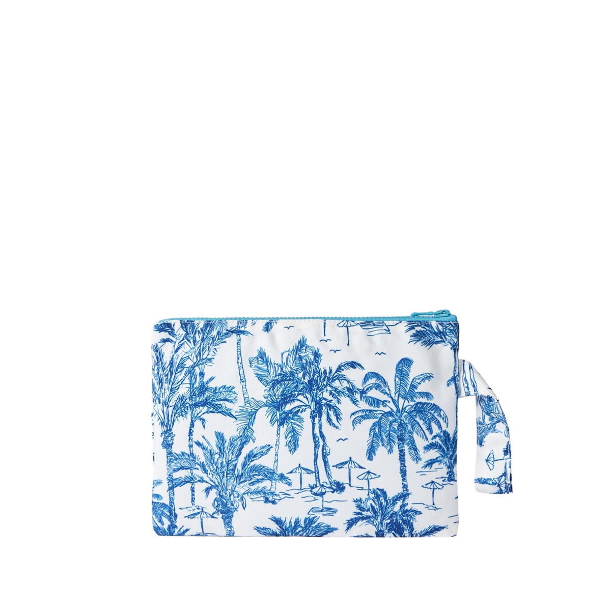 MC2 Saint Barth Pareasy Nylon Pochette With Toile De Jouy Print