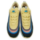 Nike Blue and Yellow Sean Wotherspoon Edition Air Max 1-97 Vote Forward Sneakers