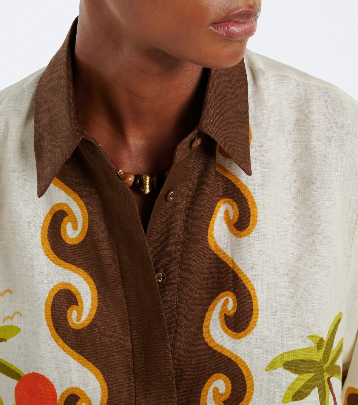 Alémais Island Cove linen shirt