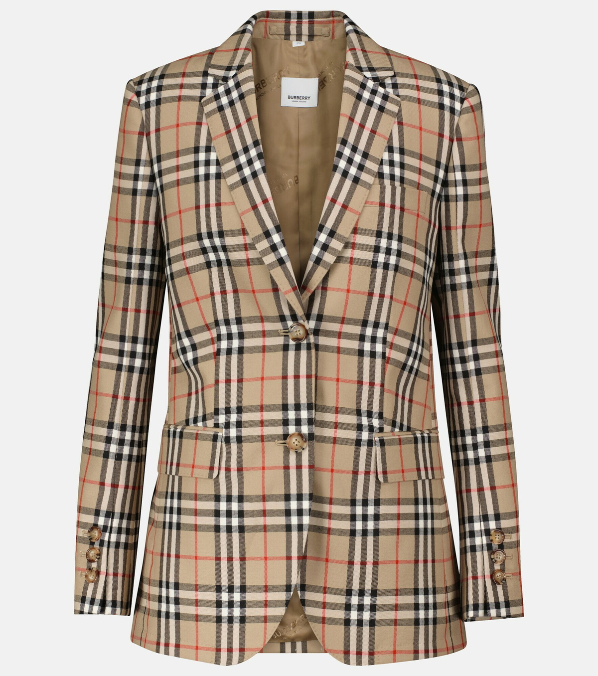Burberry - Vintage Check wool blazer Burberry