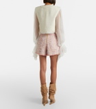 Balmain Tweed shorts