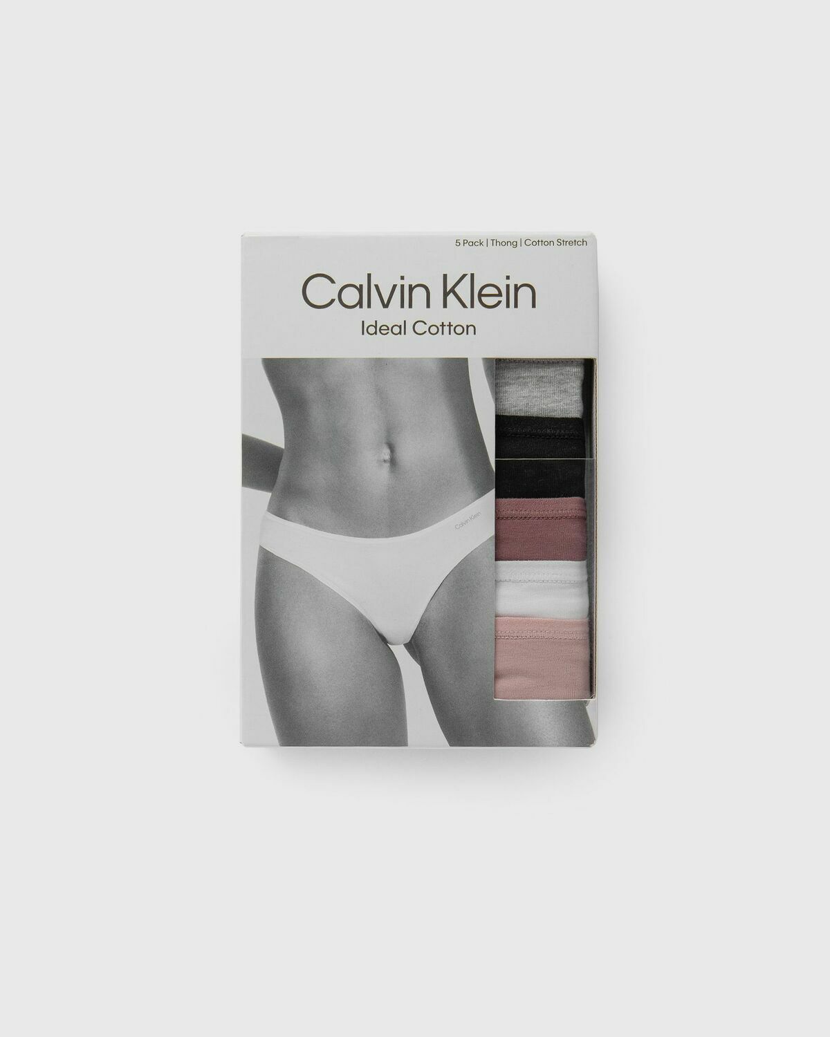 Calvin Klein Underwear Thong 5 Pk Multi Panties