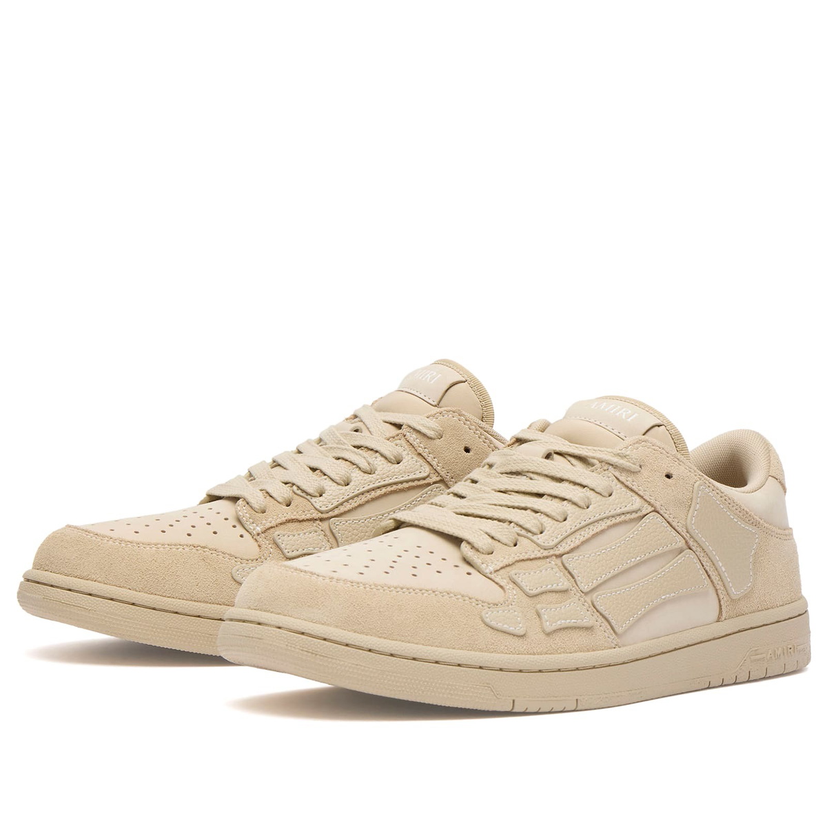 Amiri Men's Skel Low Top Sneaker in Alabaster