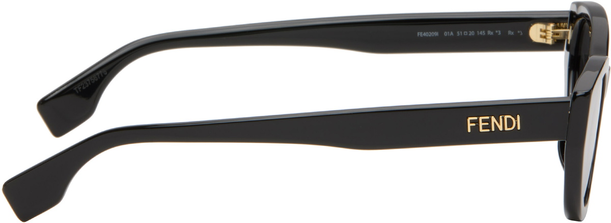 Fendi Black Lettering Sunglasses
