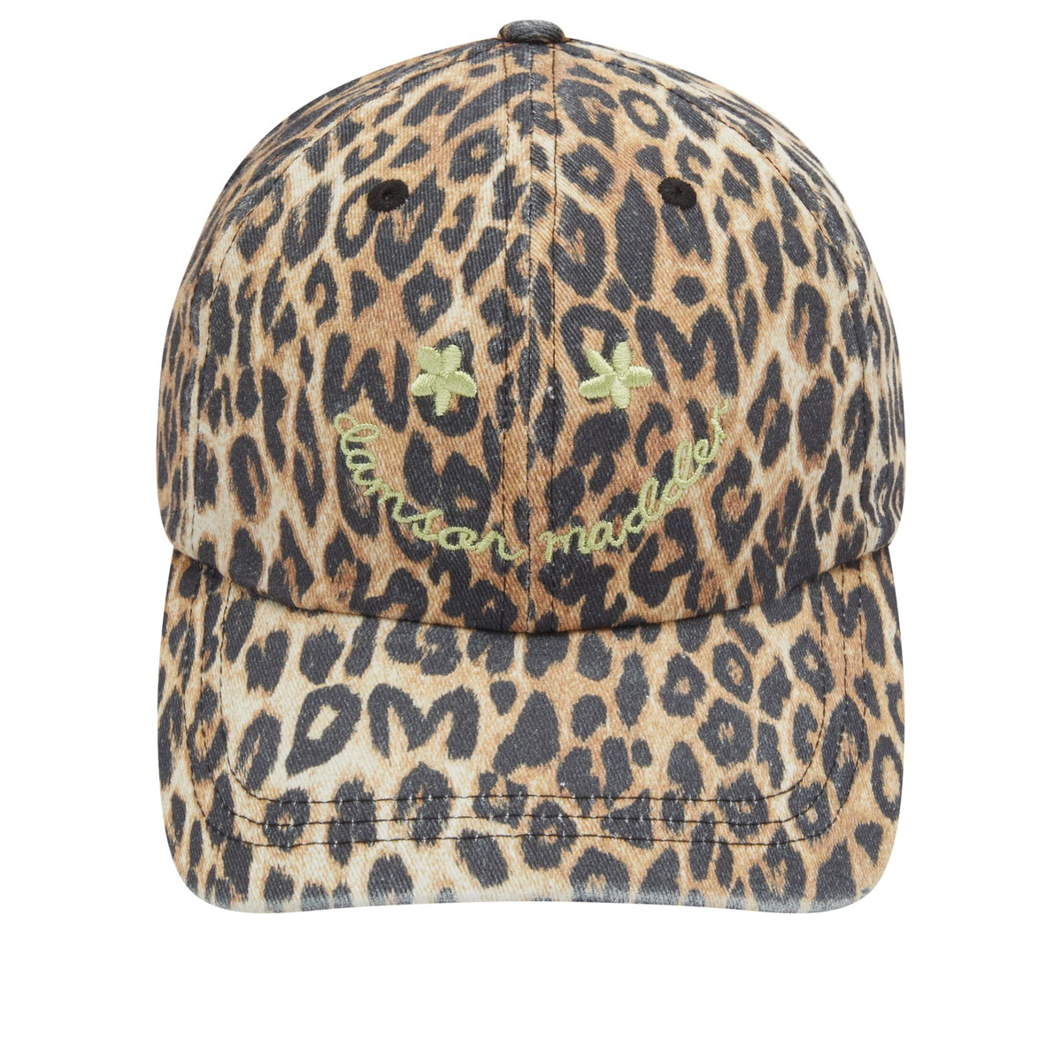 Damson Madder Women's Smiley Cap in Leopard 
