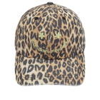 Damson Madder Women's Smiley Cap in Leopard 