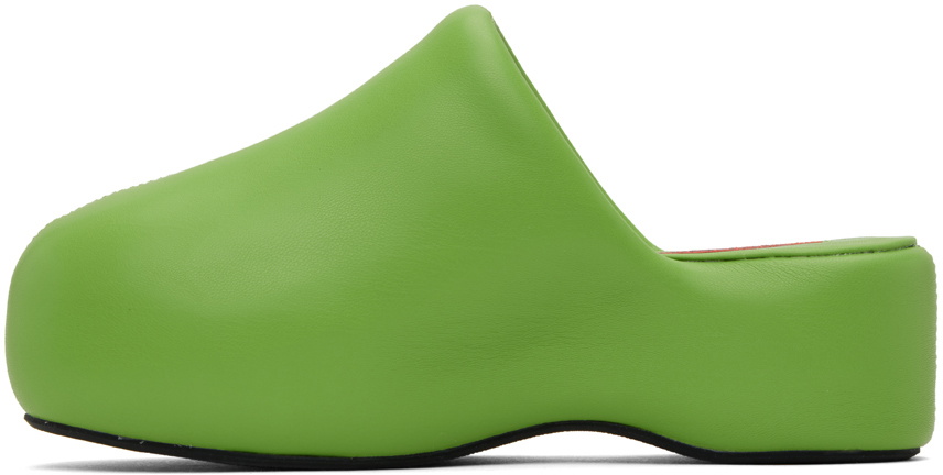 SIMONMILLER Green Bubble Loafers
