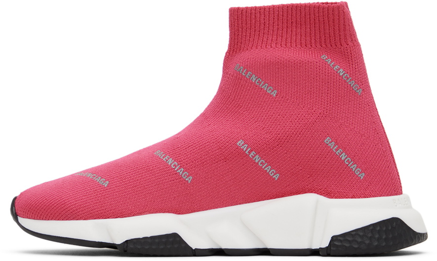 Balenciaga Kids Kids Pink Speed Sneakers
