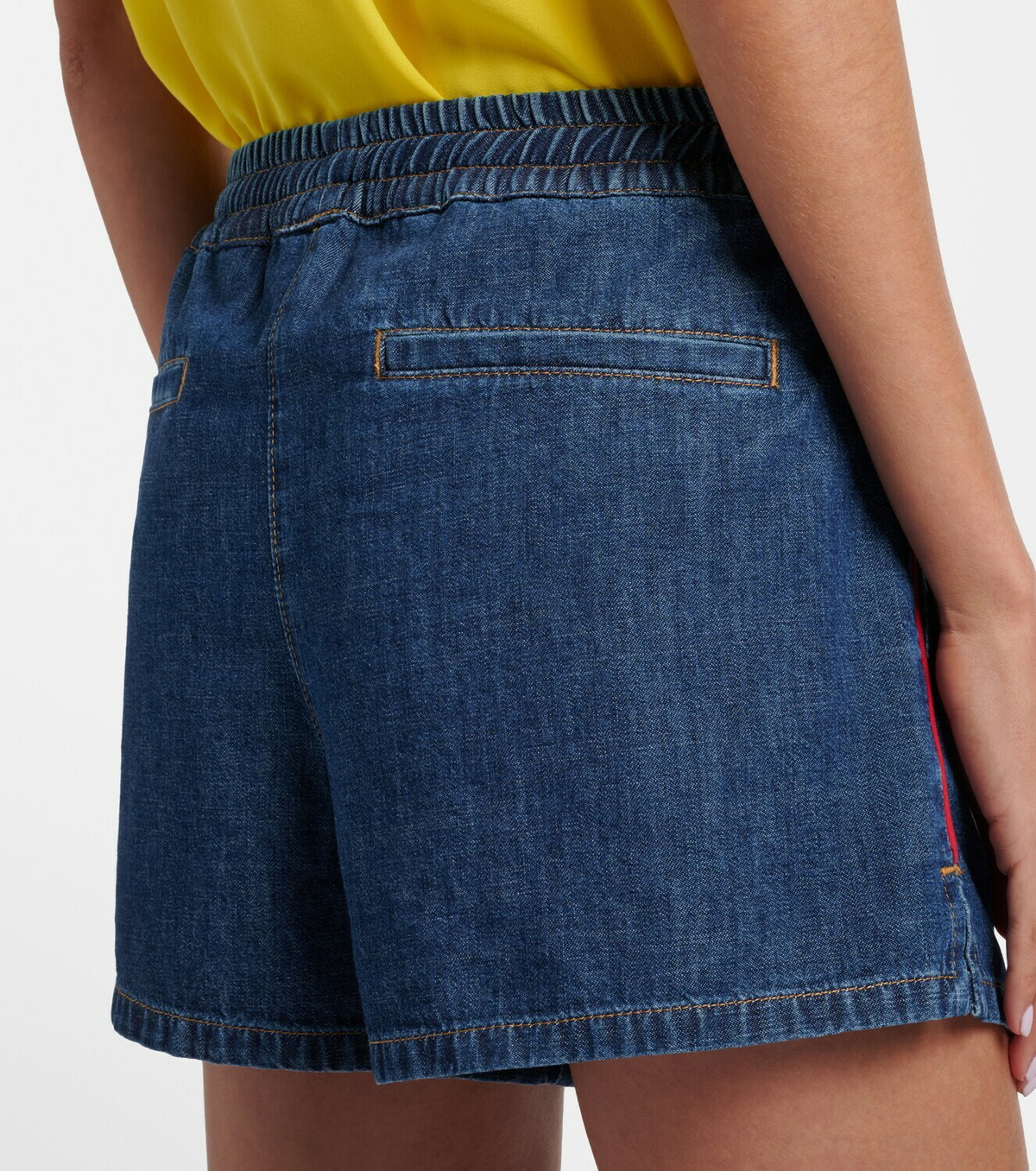 Valentino VGold denim shorts