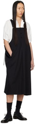 Y's Black Overall Maxi Dress