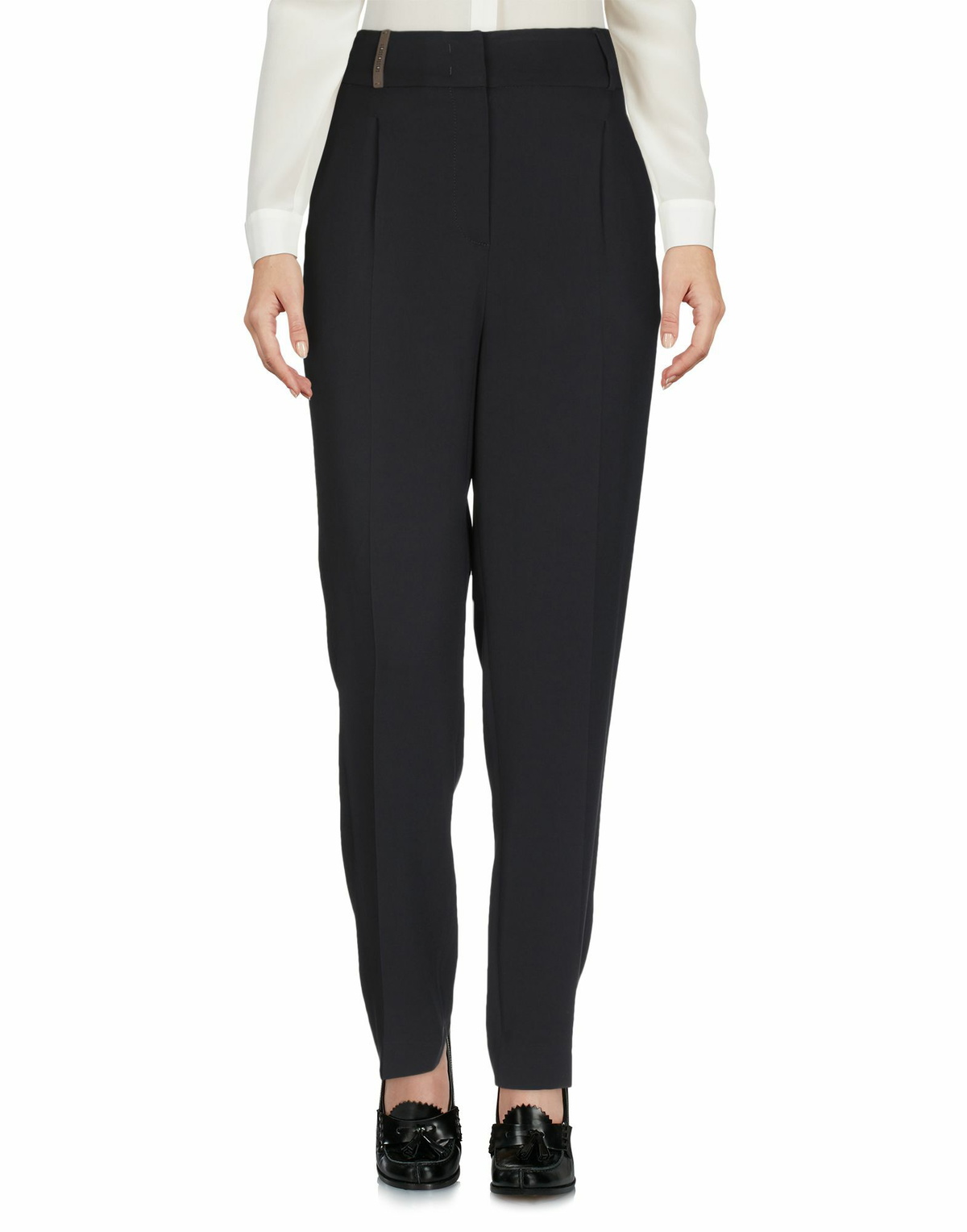 Peserico Womens Pants Midnight in Blue