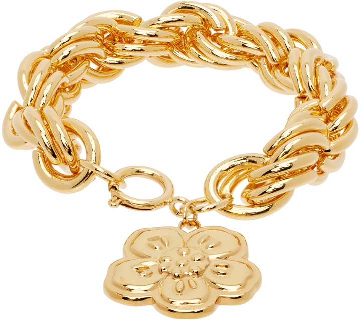 Photo: Kenzo Gold Kenzo Paris Rope Chain Bracelet