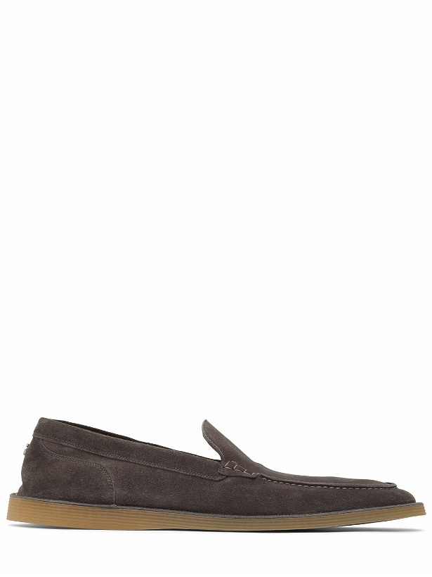 Photo: DOLCE & GABBANA New Florio Suede Loafers