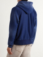 Les Tien - Cotton-Jersey Hoodie - Blue