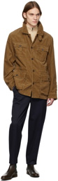 Polo Ralph Lauren Brown Corduroy Belted Jacket
