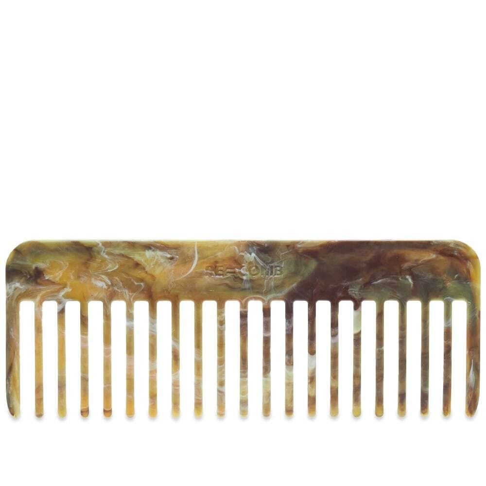 Photo: Re=Comb Recycled Plastic Hair Comb in Cheetah