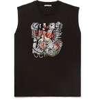 Our Legacy - Last Meal Embroidered Cotton-Jersey Tank Top - Black