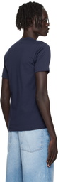 COMME des GARÇONS PLAY Navy Heart Patch T-shirt