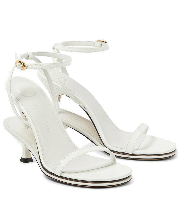 Photo: Jacquemus Les Doubles Sandales leather sandals