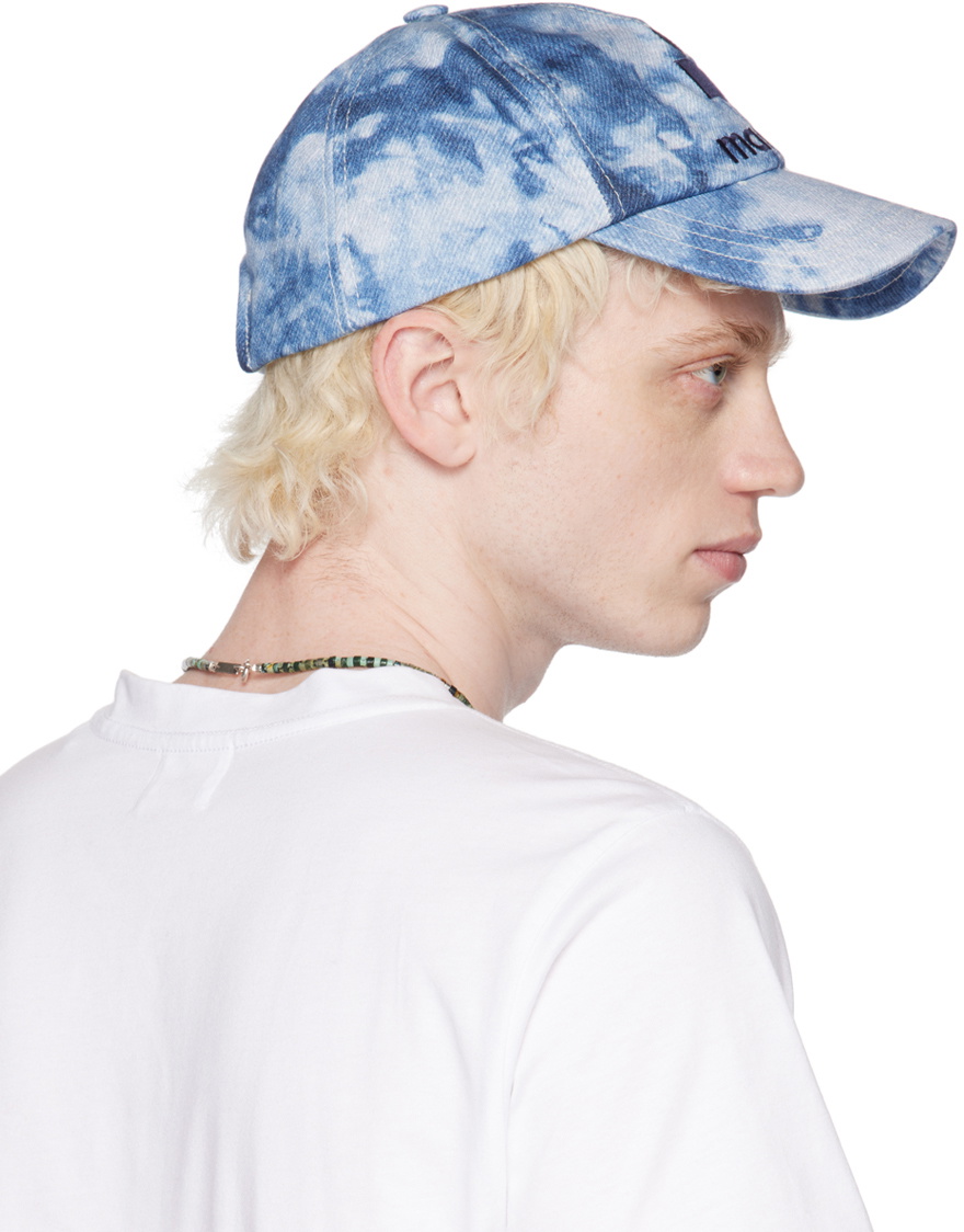 Isabel Marant Tyron Denim Hat in Light Blue, size 57 Shop Blue Tyron Denim Cap on Sale at BeyondStyle – Get 77  main image 2