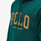 Polo Ralph Lauren Men's Polo College Logo Hoodie in Hunt Club Green