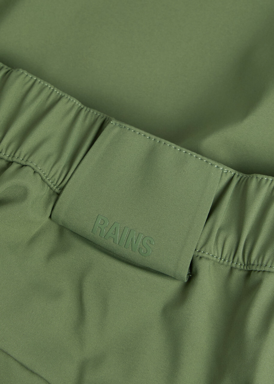 Rains Suva Hardshell Waterproof Shorts Green