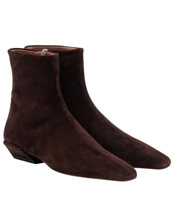 Photo: Paris Texas Bettina suede ankle boots