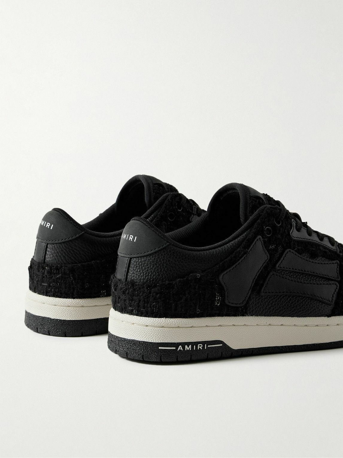 25SS new/AMIRI Skel-Topレザースニーカー Sneakers Black AMIRI Skel top-high Sneakers | Black | FARFETCH