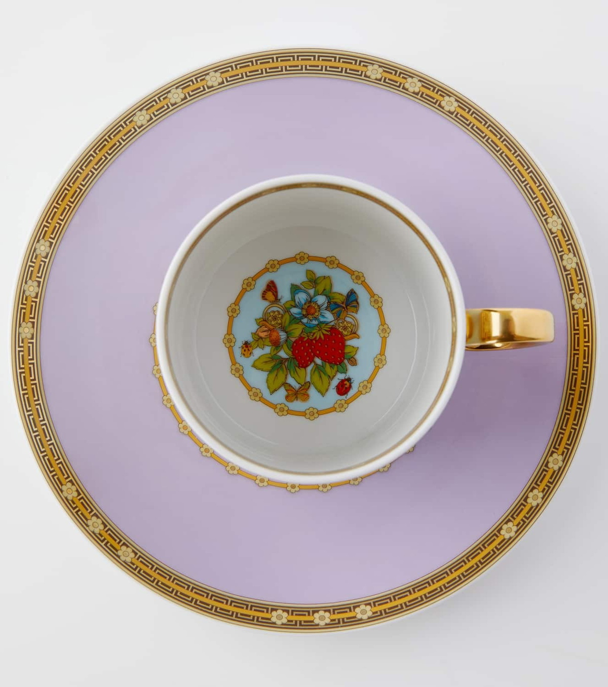 Versace Home Le Jardin de Versace coffee cup and saucer set