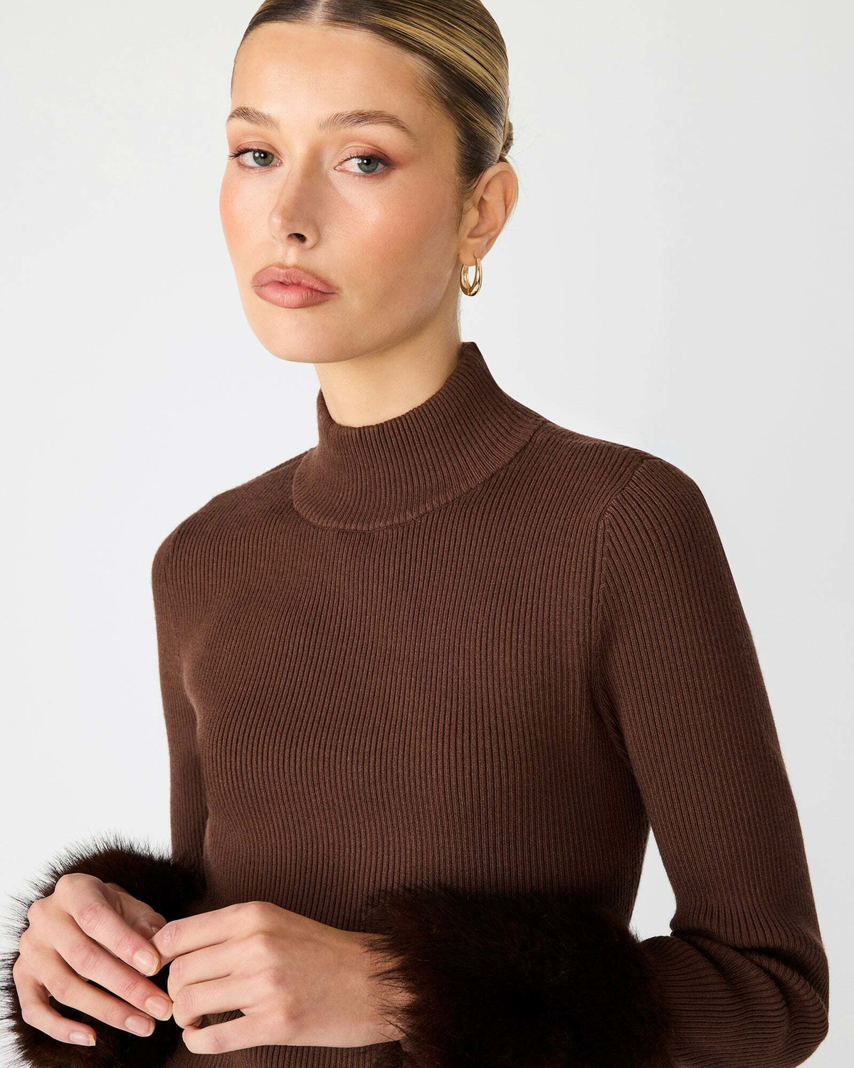 Steve Madden Riello Dress in Brown
