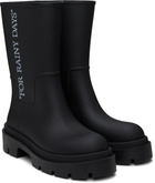 Off-White Black Reboot 'Rainy Days' Chelsea Boots