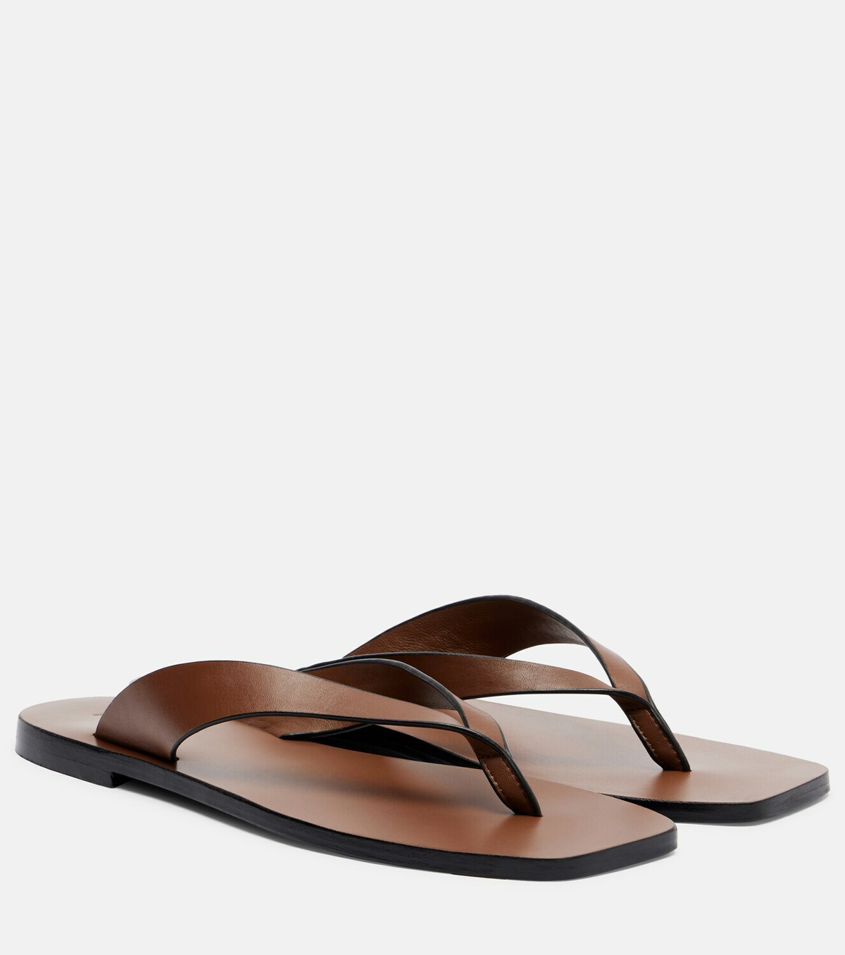 A.Emery Kinto leather thong sandals