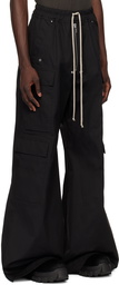 Rick Owens Black Porterville Cargobelas Cargo Pants