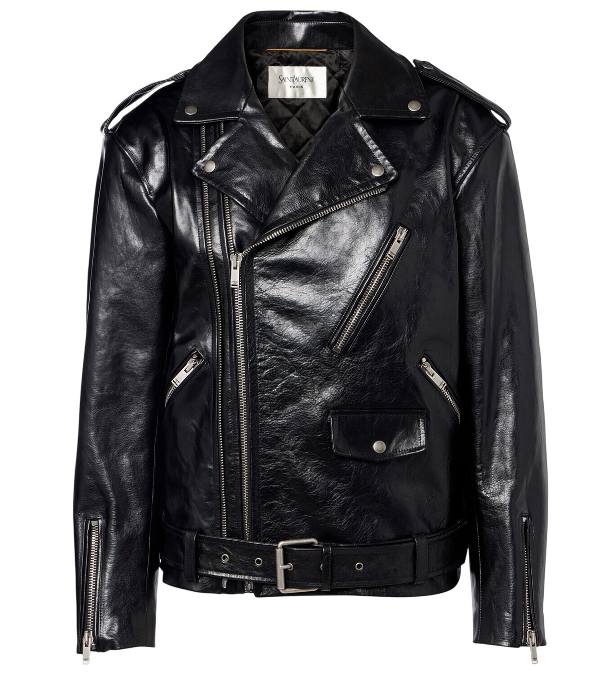Saint Laurent Oversized leather blouson Saint Laurent