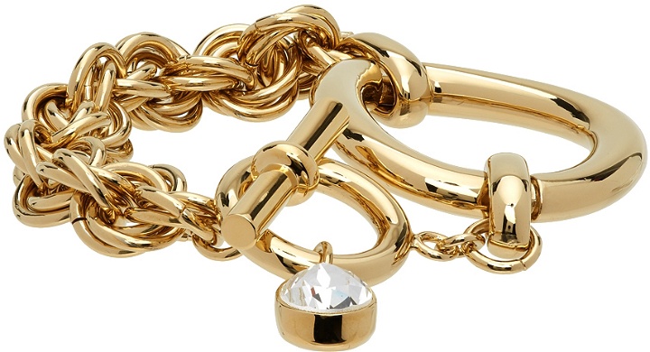 Photo: JW Anderson Gold Oversized Chain Link Bracelet