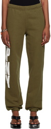 Heron Preston Khaki 'HPNY' Lounge Pants