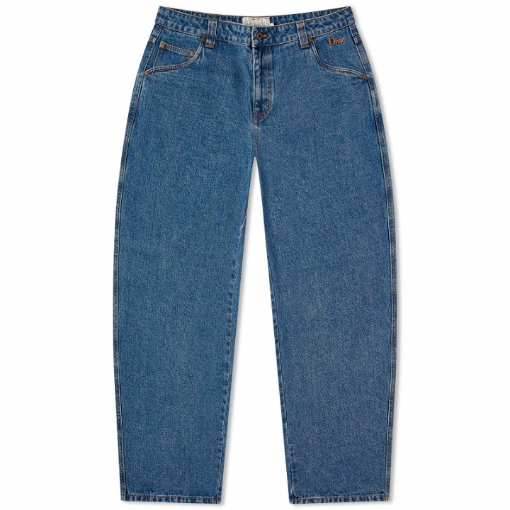 Photo: Dime Men's Classic Baggy Denim Pant in Washed Indigo