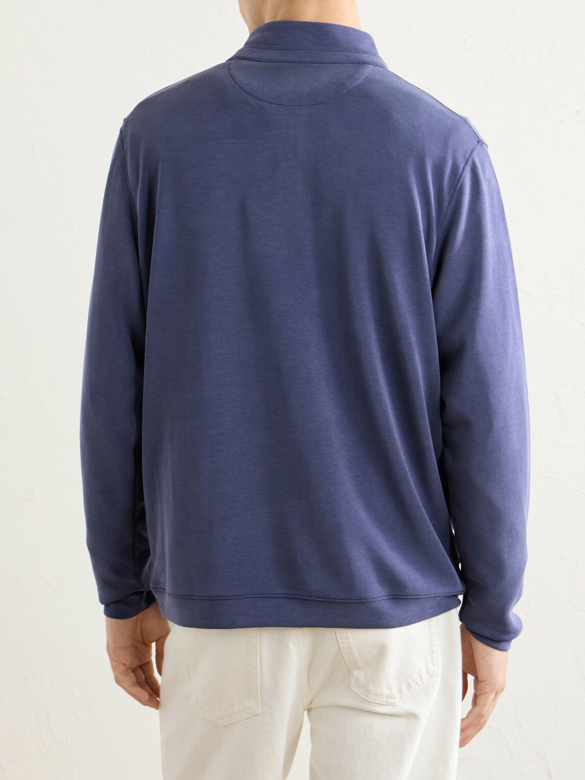 Peter Millar - Jersey Half-Zip Sweater - Blue