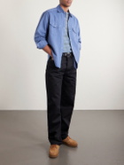 3sixteen - Cotton and Linen-Blend Shirt - Blue