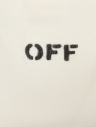 OFF-WHITE Logo Viscose Blend Turtleneck Top