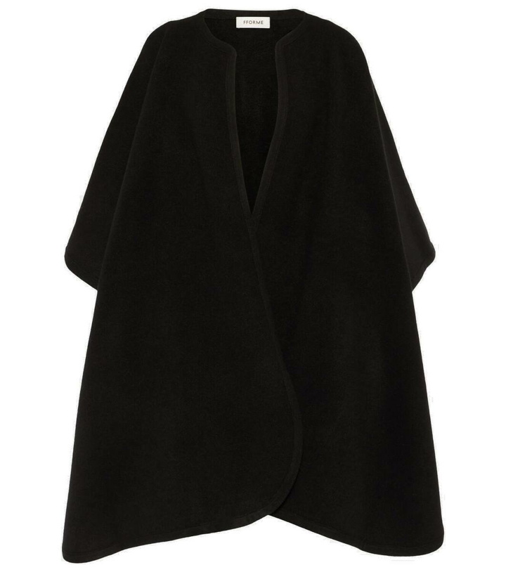 Photo: Fforme Camila wool and cashmere cape