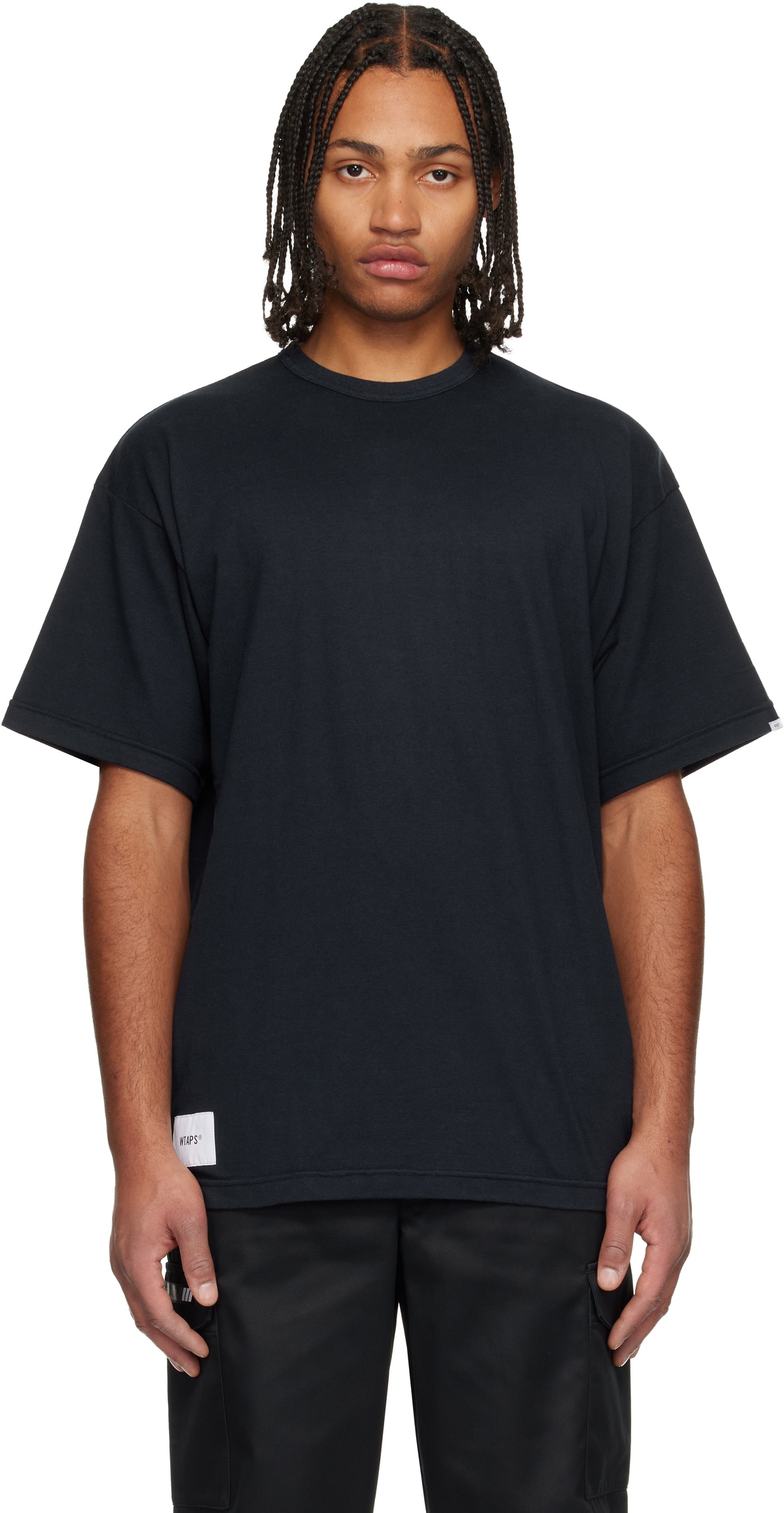 WTAPS Black Academy T-Shirt WTAPS