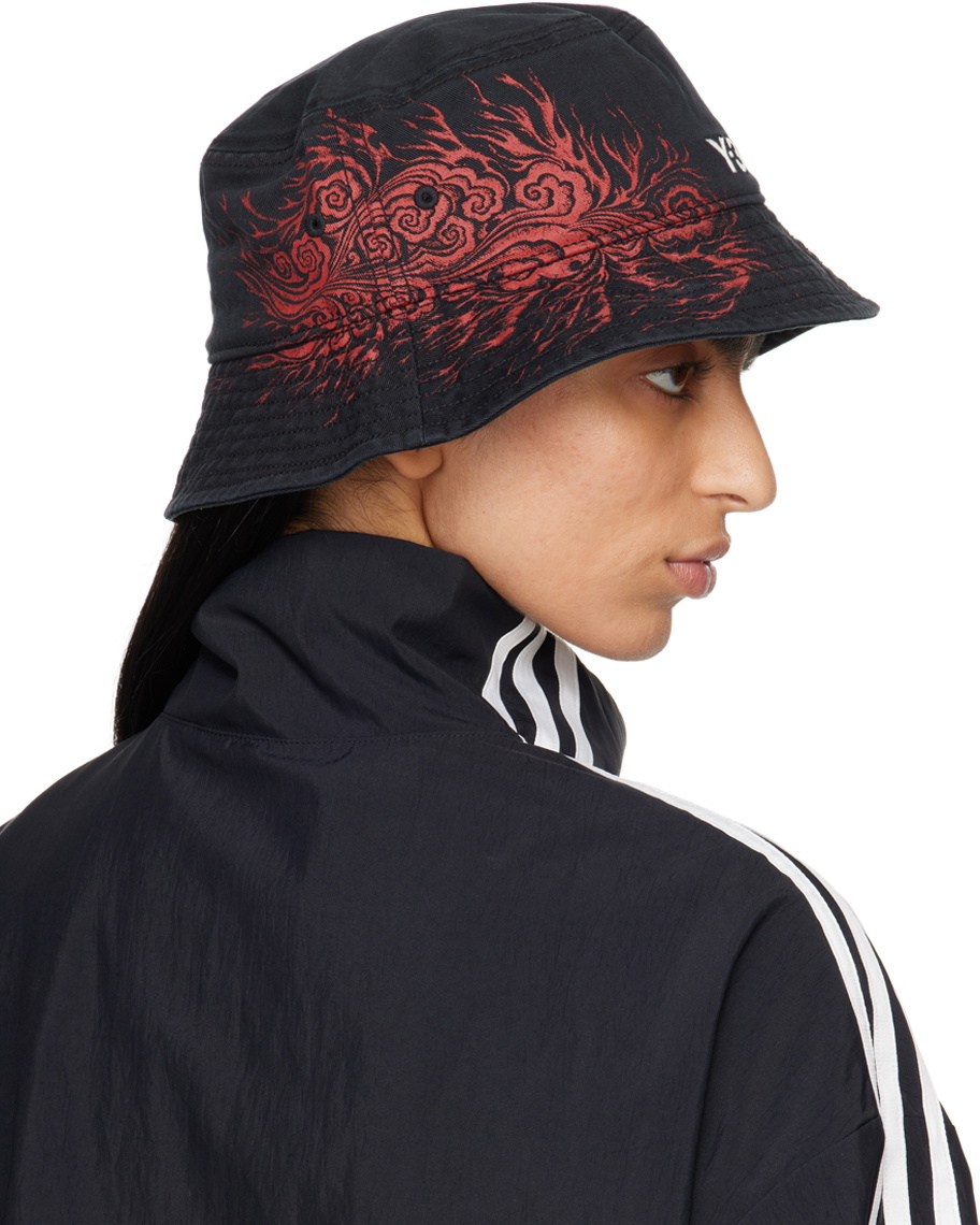 Y-3 Black JFA Edition Bucket Hat