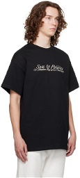 Mr. Saturday Black 'S&P' T-Shirt