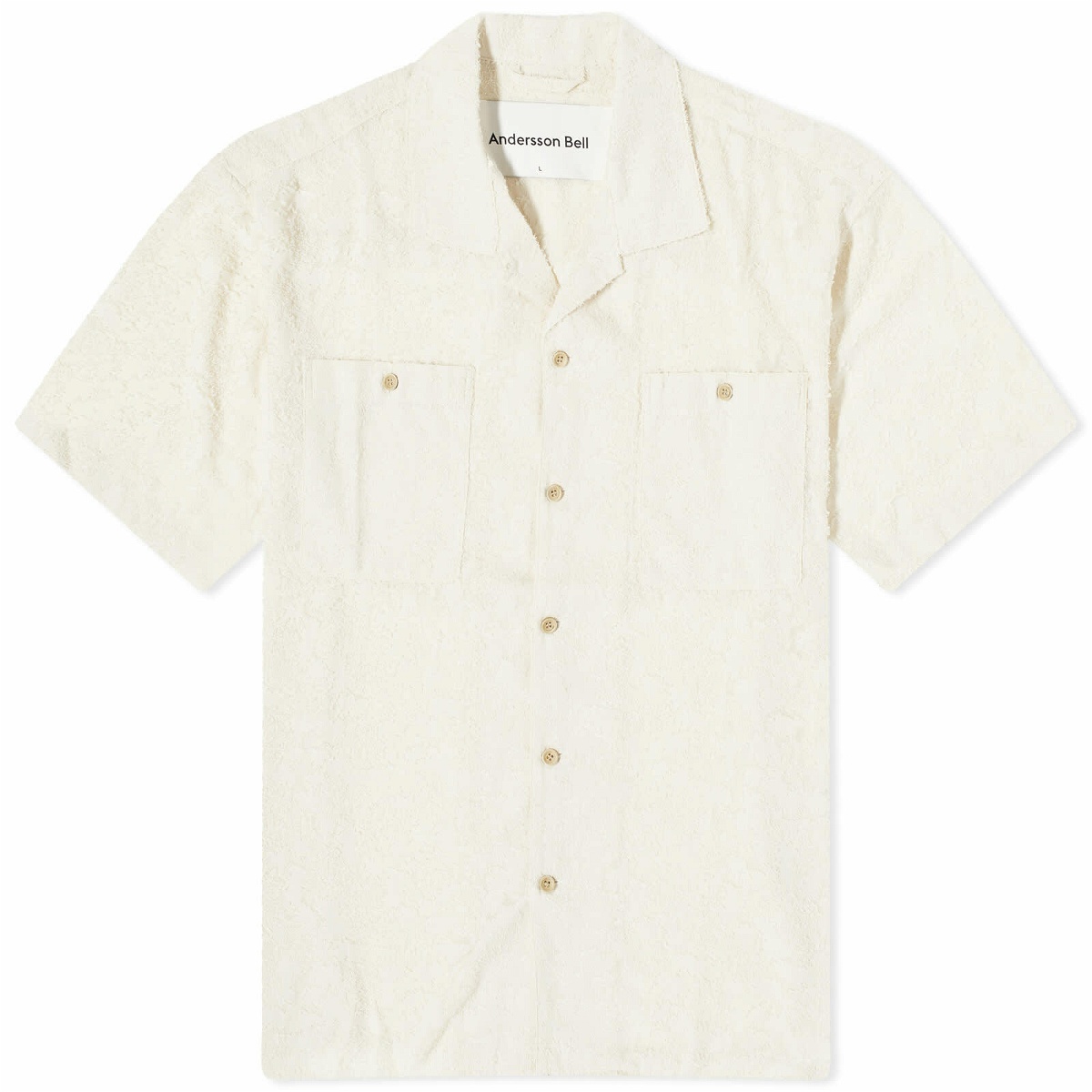 Photo: Andersson Bell Men's Bali Vacation Shirt in Ecru