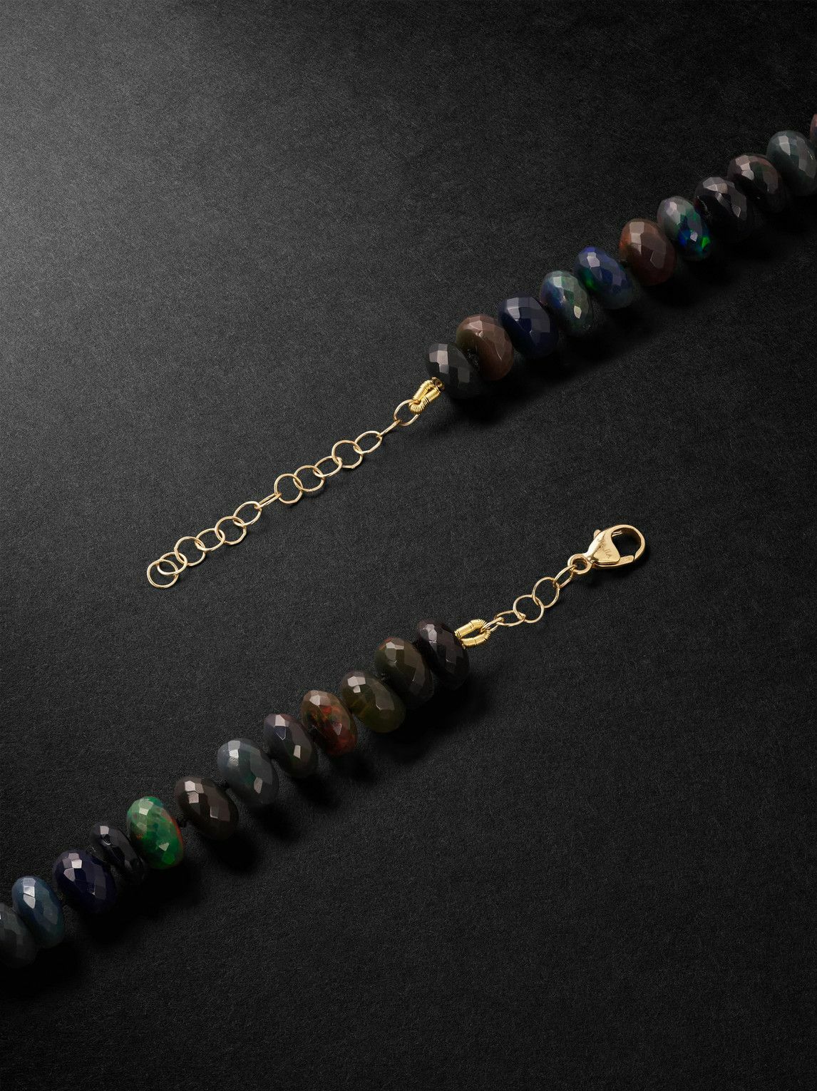 JIA JIA - Lightening Ridge Gold Opal Necklace