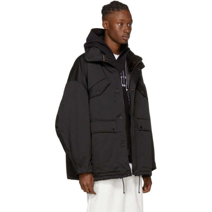 Landlord Black Puffer Jacket Landlord