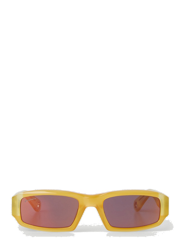 Photo: Les Lunettes Altu Sunglasses in Orange