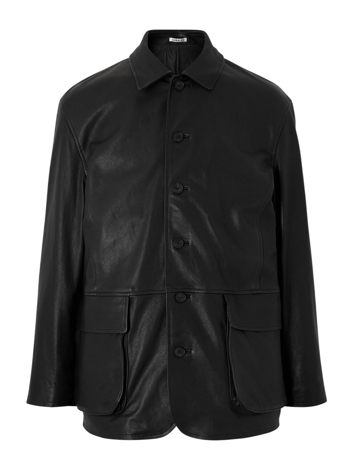 Auralee Madras Check Zip Jacket Auralee