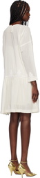 Bode Off-White Salt Marsh Midi Dress